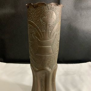 WW1 Trench Art vase
